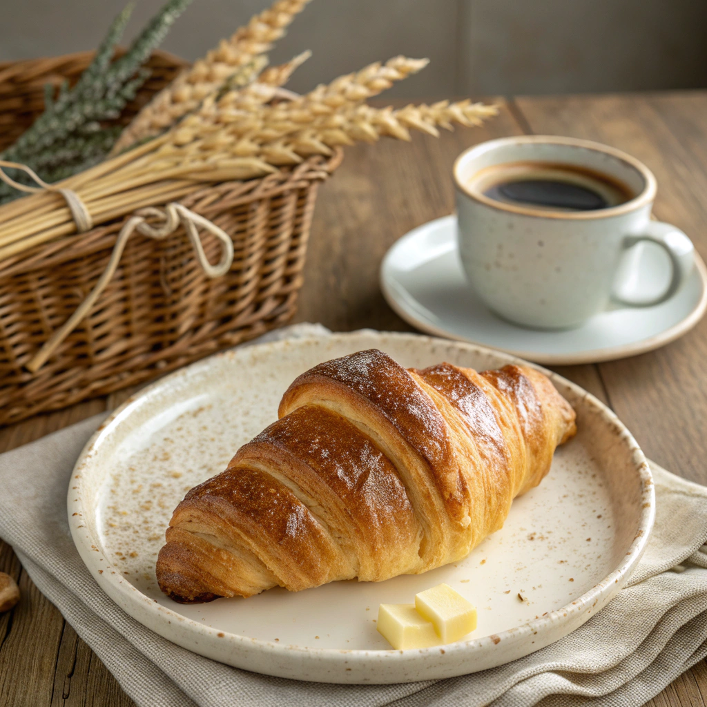 The precise, geometric layers of our signature artisanal pastry